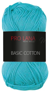 Produktbild von Pro Lana Basic Baumwolle 50g (69) hellpetrol