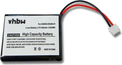 Produktbild von vhbw Akku kompatibel mit Maxwell 10 schnurlos Festnetz Telefon (250 mAh, 3,7 V, Li-Ion)