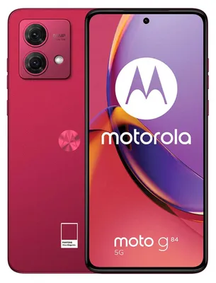 Produktbild von Motorola moto G84 5G 12+256GB Viva Magenta