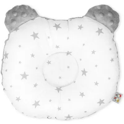 Produktbild von Kopfstützkissen Stella - 30 cm x 25 cm - Weiß | by SEVIRA KIDS