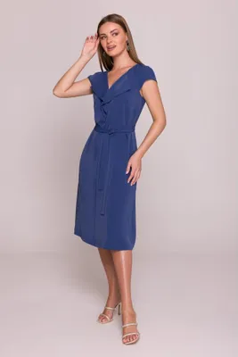 Produktbild von Stylove Midikleid für Frauen Phoebef S411 himmelblau XL