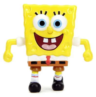 Zdjęcie produktu dla Metalowa figurka kolekcjonerska SpongeBob Kanciastoporty 6,5 cm