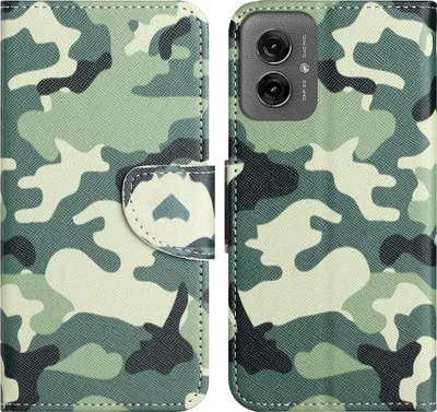 Produktbild von Motorola Moto G55 Hülle - Coverup Klapphülle - Camouflage