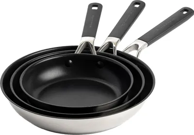 Zdjęcie produktu dla KitchenAid - Zestaw patelni z powłoką Classic 20+24+28 cm