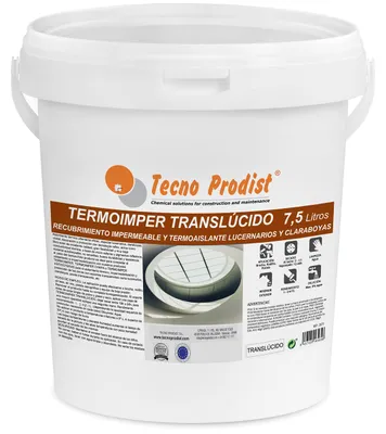 Transluzide Wärmedämmung 7,5 l – wasserdicht für Dachfenster & Glas