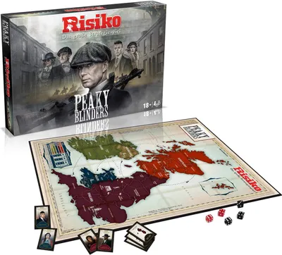 Produktbild von Risiko - Peaky Blinders deutsch Gesellschaftsspiel Brettspiel Strategiespiel