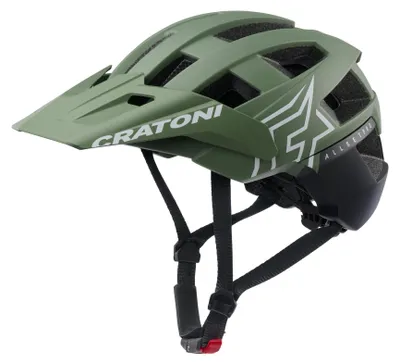 Image de Casque Cratoni Allset Pro Kaki/Noir mat