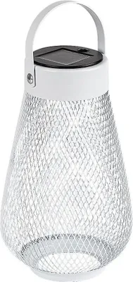 Obrázok produktu pre Rabalux Biela LED solárna záhradná lampa Tapolca 0,16W 77176