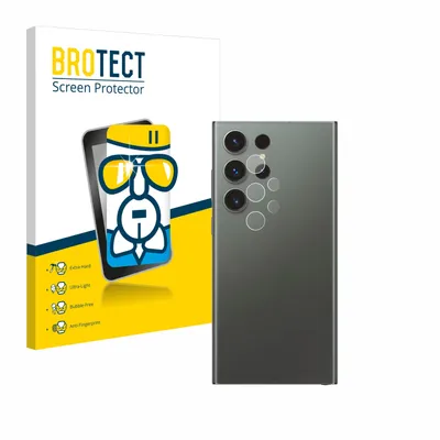 Produktbild von BROTECT Schutzglas für Samsung Galaxy S23 Ultra Enterprise Edition (NUR Kameraschutz) Schutzfolie Panzer Folie Glas Display Schutz klar