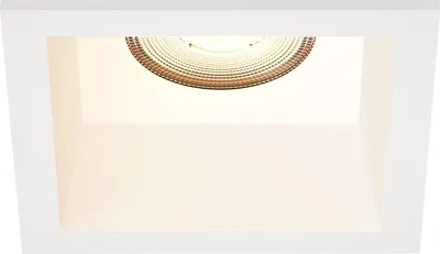 Produktbild von Ledvion LED Einbaustrahler Warmweiss Quadratisch Weiss GU10 Fassung