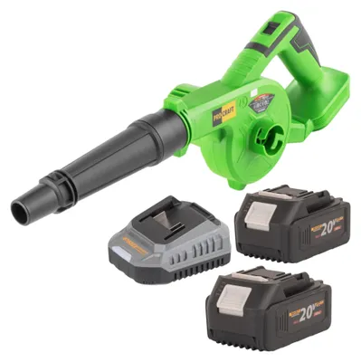 Immagine prodotto di Soffiatore a batteria Procraft PB22bb 20 V + 2 batterie 4,0 Ah + caricabatterie