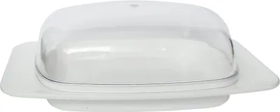 Produktbild von BUTTERDOSE Deckel Kunststoff Butterglocke Kühlschrank Butterschale Butter Dose Box 64 (Weiss)