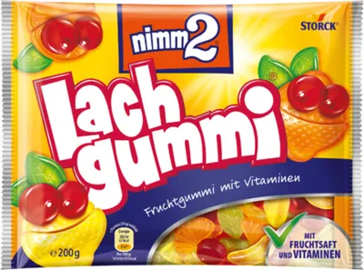 Immagine prodotto di nimm2® 387544 nimm2® Lachgummi Fruchtgummi 200,0 g