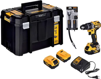 Obrázek produktu pro 18V aku šroubovák + úhlový šroubovák DCD791P3A DEWALT
