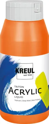 Produktbild von KREUL SOLO GOYA Triton Acrylic, 750 ml, Orange, Flasche