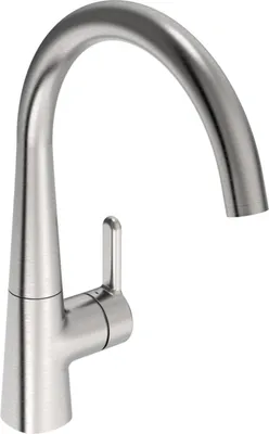 Produktbild von Hansa Spültisch-Einhebelmischer HANSADESIGNO Style seitenbedient, Ausl. 219mm, St. geb.