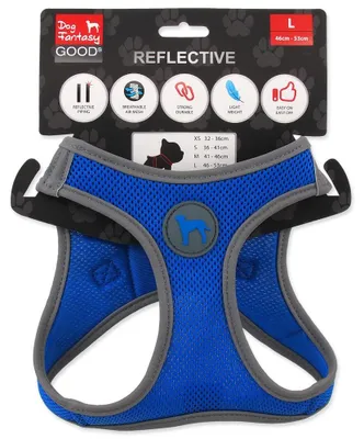 Immagine prodotto di Pettorina Dog Fantasy Puppy L blu 46-53 cm