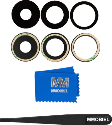 Produktbild von MMOBIEL Back Rück Kamera Glas Linse Ersatz für iPhone 15 Pro - Rückseite Camera