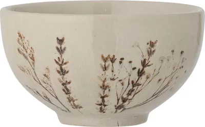 Produktbild von Bloomingville Bea Schale, Natur, Steingut