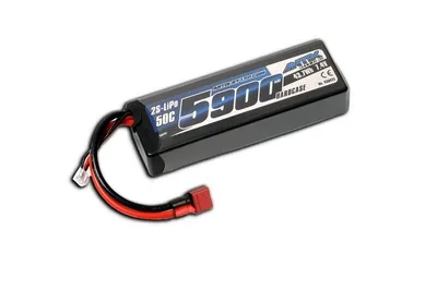 Obrázek produktu pro ANTIX by LRP 5900mAh - 7.4V - 50C LiPo Car Stickpack Hardcase - T-DYN konektor