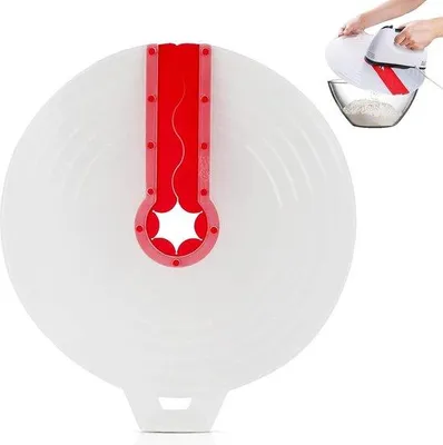 Produktbild von Universal Spatula Guard - Silikon - Ø 34 cm - Garde & Klopper - Antispatula - Vaatwasserbestendig - Für die meisten Handmixer - Küchenaccessoires