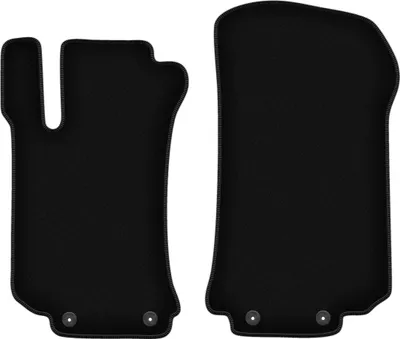 Image de Wielganizator Tapis avant de sol velours sur-mesure pour Mercedes R V251 / R251 (2005-2013, monospace) noir, jeu 2 pièces, fixations