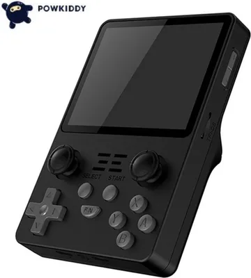 Produktbild von Kapesní herní konzole Powkiddy RGB20S, 3,5palcová obrazovka IPS, 16 GB systémová karta + 64 GB herní karta (více než 15 000 her), 3,5 mm konektor pro sluchátka