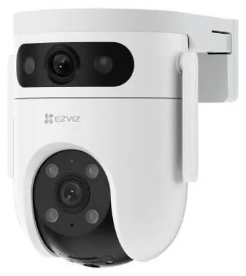Immagine prodotto di Telecamera di sorveglianza da esterno EZVIZ H9C da 3 MP, doppio obiettivo 2K, Wi-Fi, rilevamento di persone e veicoli, visione notturna