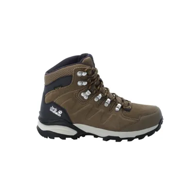 Produktbild von Jack Wolfskin Damen Outdoor Schuhe Wanderschuhe Refugio Texapore Mid W, Farbe:Braun, Schuhgröße:EUR 39, Artikel:-5238 brown / apricot