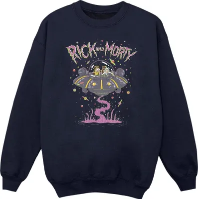 Produktbild von Rick And Morty - Sweatshirt für Herren BI43696 (XL) (Marineblau)