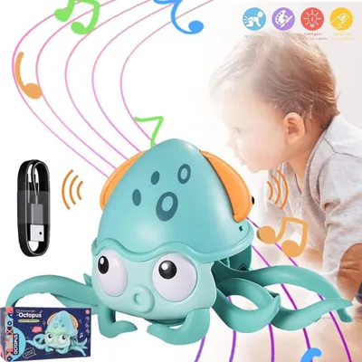 Image de Jouet poulpe électrique qui danse, jouet pour enfants avec musique