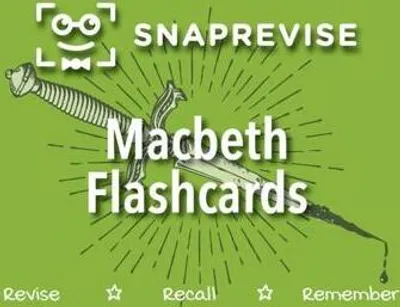 Obrázek produktu pro SnapRevise Macbeth Flashcards
