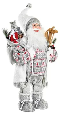 Weihnachtsdekoration, 32x20x64 cm, Polyester, PVC, Holz