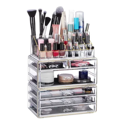 Obrázok produktu pre Organizér na make-up RD4643, zlatá