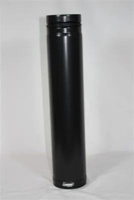 Produktbild von Ofenrohr / Rauchrohr für Pelletofen Ø80mm Länge 1000mm verstellbar