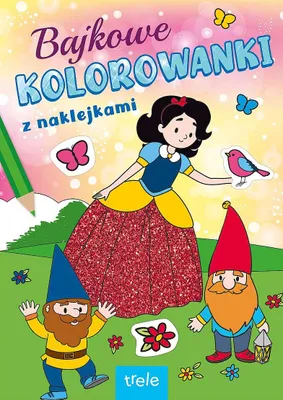 Obrázek produktu pro Kolorowanki Bajkowe Postaci dla dzieci