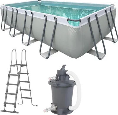 Zdjęcie produktu dla Warmtec | Basen naziemny Bw549 - 5,49 X 2,8 M - Stalowa rama - Przestronny, stabilny, przyjazny rodzinie