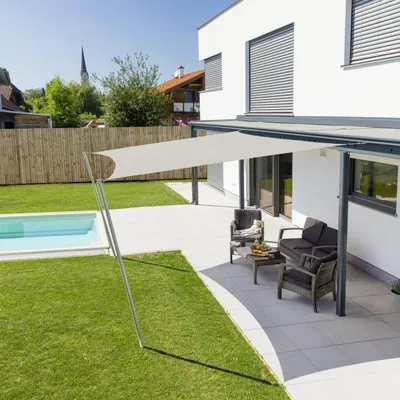 Produktbild von Windhager 10723, Rechteckig, Grau, Polyester, 180 g/m², 3000 mm, 3000 mm