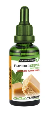 Produktbild von Stevia Flavours 50 ml TOFFEE CARAMEL