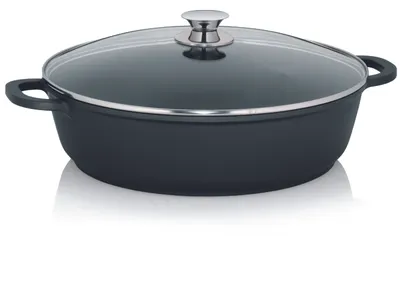Produktbild von Kela Servierpfanne Kerros Aluminium 10cmh 36cmØ 7l, 11555