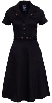Produktbild von Queen Kerosin Workwear Kleid - Swing Denim XS