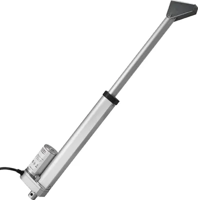 Image de Actionneur linéaire 12 V, course de 203,2 mm, vitesse de 15 mm/s, actionneur à mouvement linéaire haute vitesse 1000 N - avec protection IP54 et support de montage pour bureau élévateur, fauteuils inclinables, ouvre-fenêtres et ouvre-portes