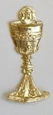 Produktbild von Wachsornament Kelch mit Hostie
