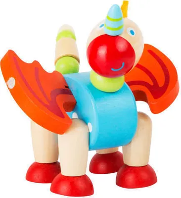 Produktbild von Small Foot Merlin Drachenfigur aus Holz 8 cm