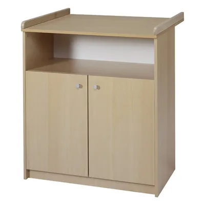 Produktbild von Schardt Wickelkommode Classic-Line Buche inkl. Wickelaufsatz