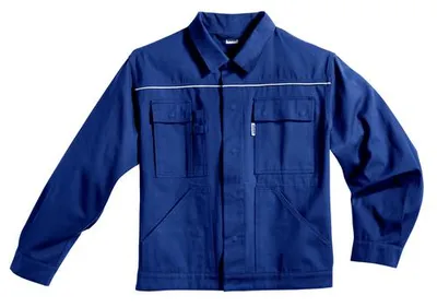 Produktbild von uvex Arbeitsjacke extra blau, kornblau Gr. 52, 54