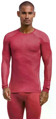 Produktbild von Funktionsshirt aus Wolle - Lange Ärmel - Rot