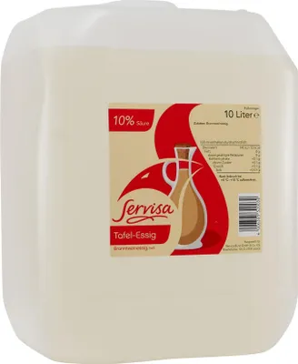 Produktbild von Servisa Tafel-Essig Hell 10% Säure 10L