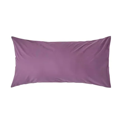 Obrázek produktu pro HOMESCAPES povlak na polštář hustota vláken 200 Grape Purple, 50 x 90 cm