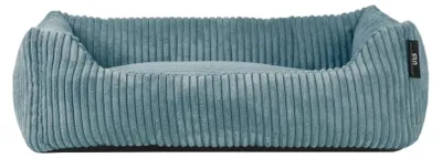 Image de Lit pour animaux Rohrschneider RS 22341, tissu cordé, large – Lit pour animaux avec coussin réversible, taille 1